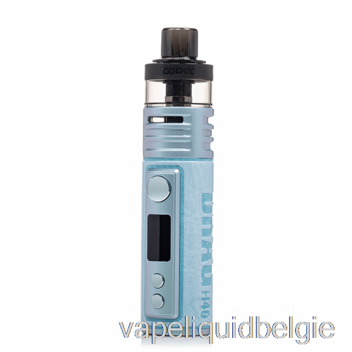 Vape Smaken Voopoo Drag H40 Pod Mod Kit Sneeuwblauw